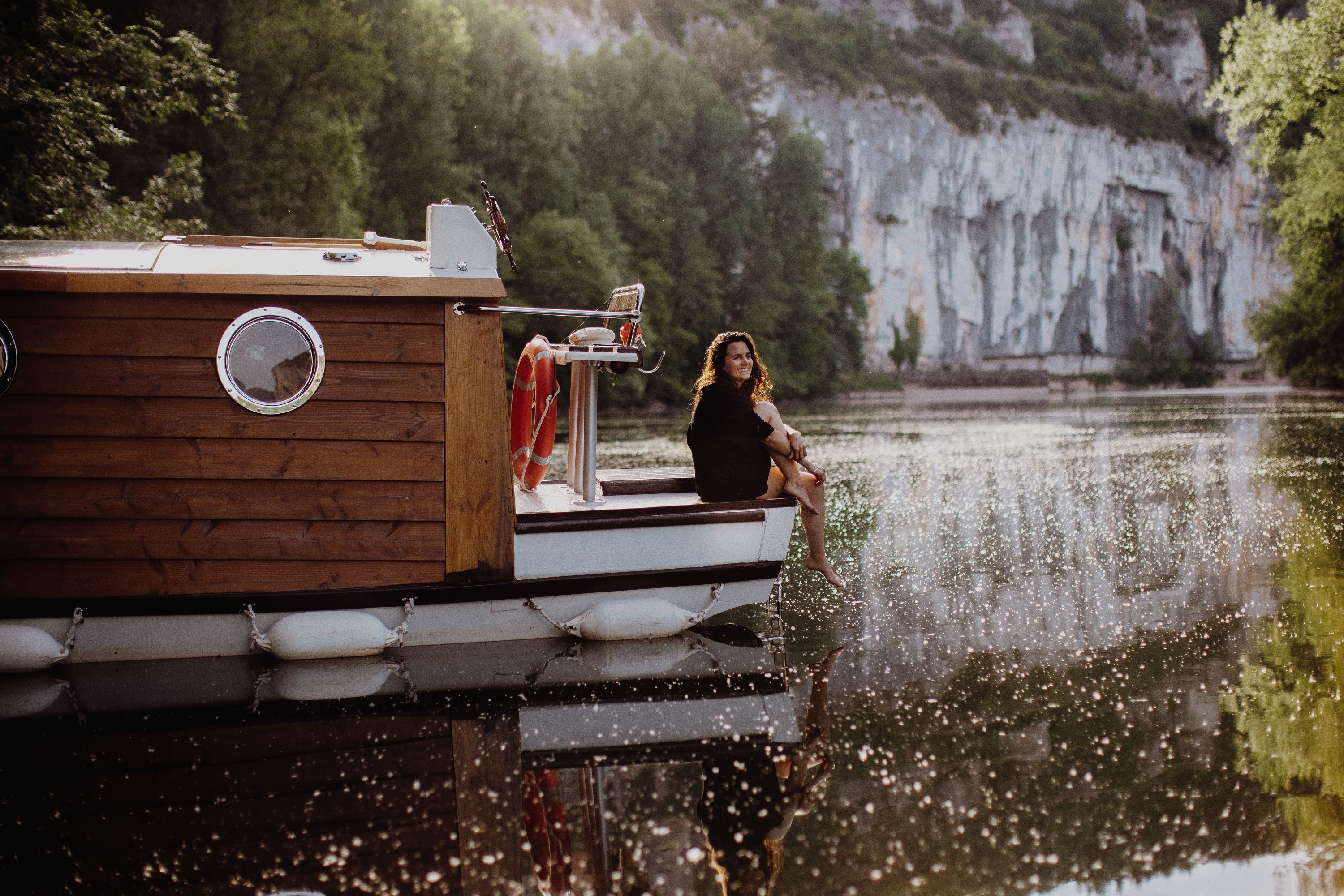 Ma Parenthèse Flottante · Bouziès, Occitanie